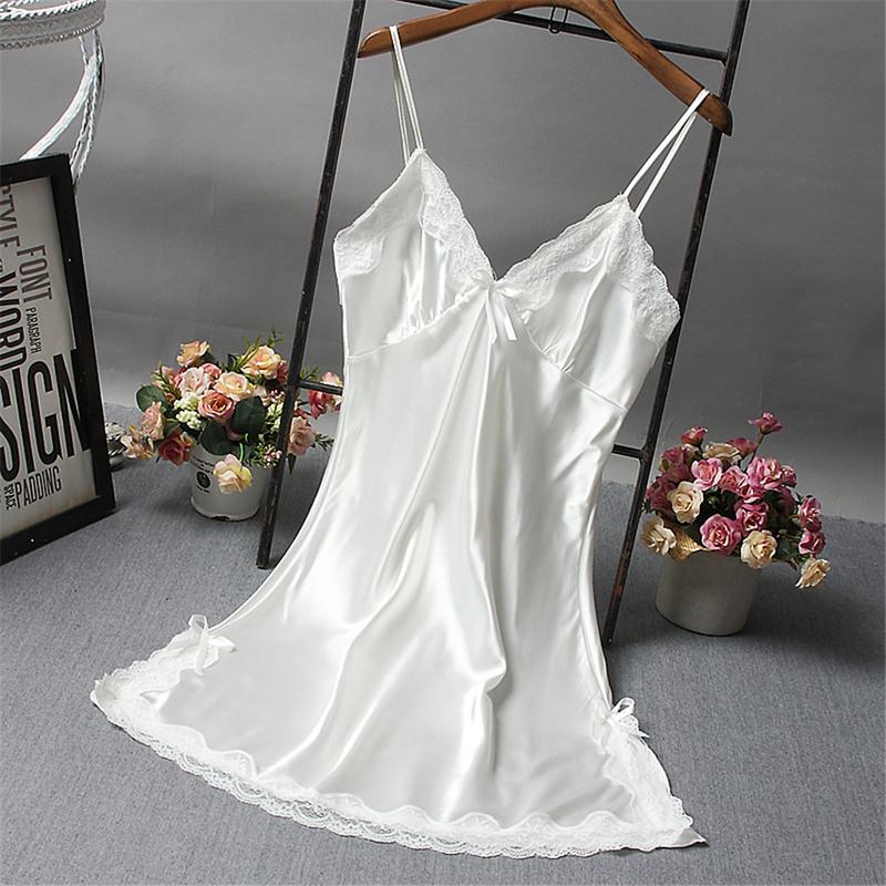 Product Introduction of Váy Ngủ, Chất Liệu Lụa Mịn, Thiết Kế Gợi Cảm Và Đẹp, Váy Ngủ Ren, Mềm Mại Và Thoải Mái, Thích Hợp Cho Đồ Ngủ Nữ, Nhẹ Và Mỏng, Thoáng Khí, Váy Ngủ, Đồ Lót Gợi Cảm, Bộ Đồ Ngủ 9