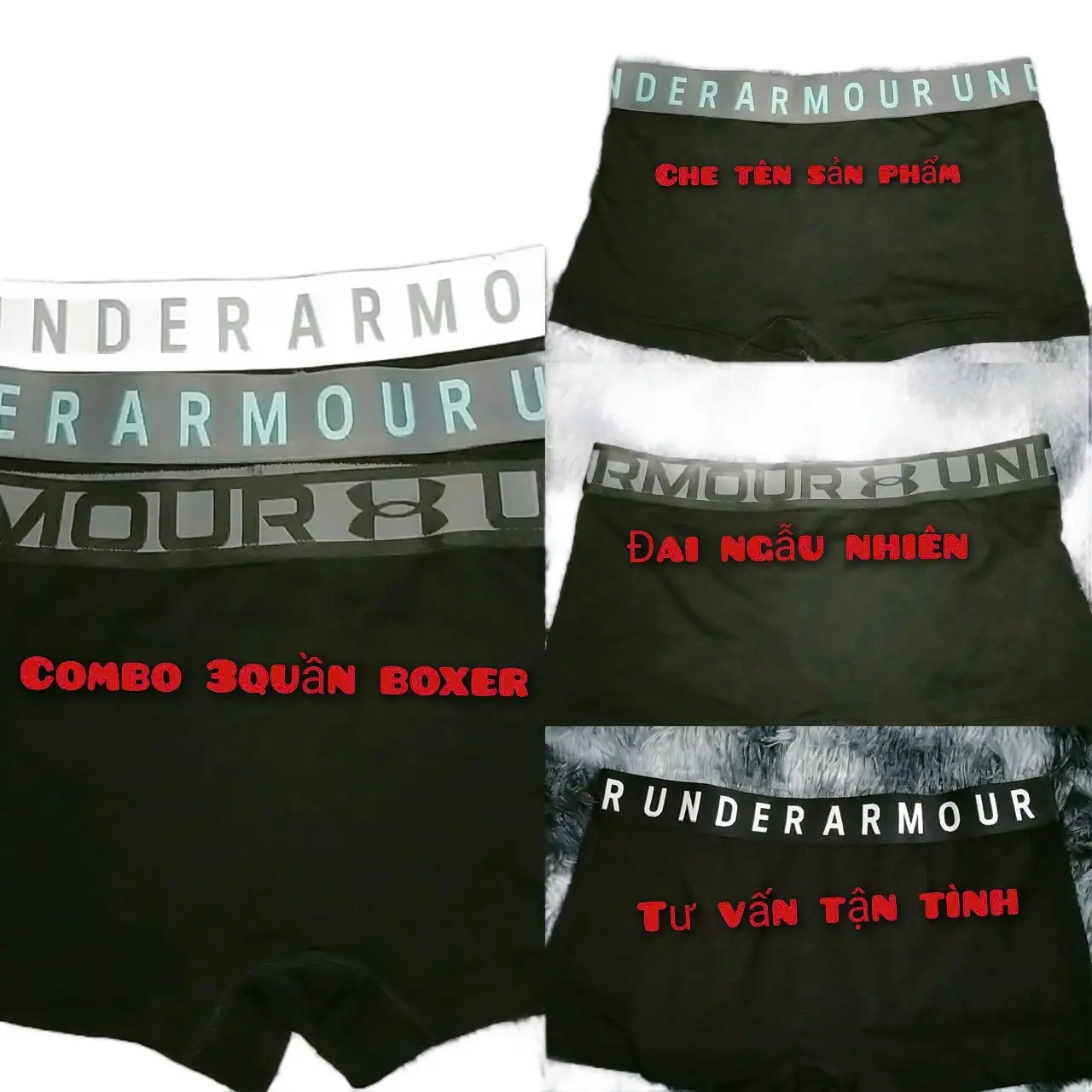 Combo 130k/3q Quần boxer ,quần sịp đùi cho ae tomboy