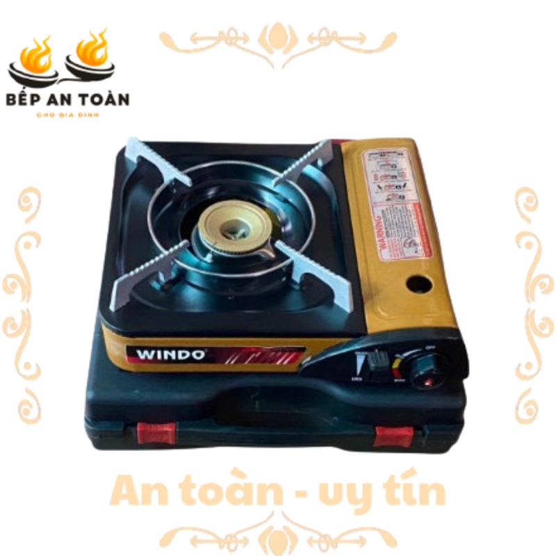 [HÀNG CHÍNH HÃNG NỘI ĐỊA] [SẢN PHẨM AN TOÀN]Bếp Gas Mini Du Lịch Windo 166S/166F|Bếp ga dã ngoại Mini|Bếp Gas Du lịch 0
