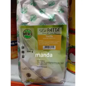 Bubuk isian roti Mero le patta bread fill vanila 500 gram
