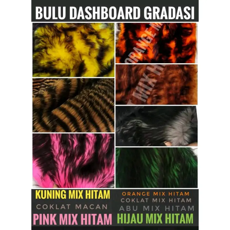 ALAS BULU DASHBORD BUAT TRUK BULU PANJANG UKURAN 50X200 4