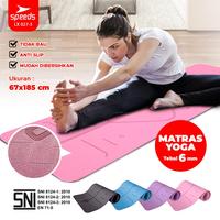 Gambar SPEEDS SNI Matras Yoga Mat Tebal 6mm Senam Mat Alas Olahraga Karpet Berstandar Yoga 027-3 - 1B dari Calary Toys Kota Surabaya 4 Tokopedia