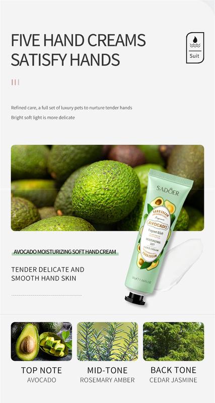 Product Introduction of SADOER 30g Moisturizing Hand Cream Anti-cracking Wrinkle Removal Whitening Nourishing Hand Care 21