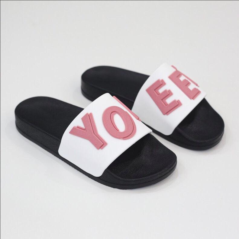 Dép nam nữ trẻ trung năng động Cao Su Dép Lê Slipper DéP Quai Ngang depnam chat