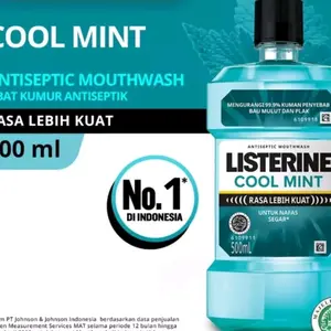 Listerine 500mL Cool mint / green tea antiseptic coolmint greentea mouth wash 500 ml kumur mulut