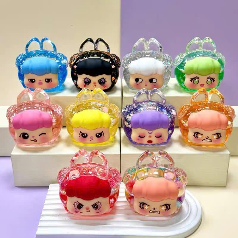 [Tự Xé] Túi Mù Mộng Mộng Nước Siêu Cute Quà Bất Ngờ Blind Bag, Acrylic Dễ Thương Vào Dầu Sáng Tạo Phát Sáng - Ăn Vặt 492 Shop