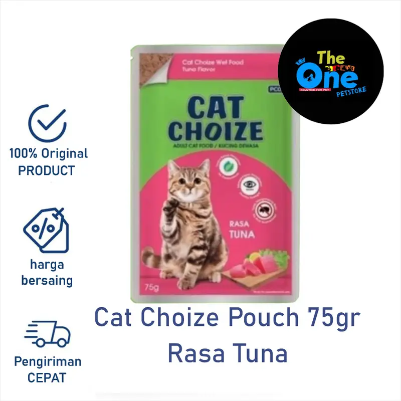 Makanan Basah Kucing Sachet Cat Choize Pouch Wet Food 75 GR 3