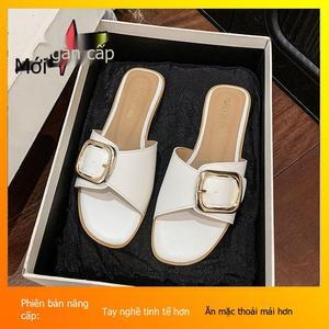 Dép Lê Lười Đế Mềm, Dành Cho , Thời Trang Và Cổ Điển, Có Thể Đeo Ngoài Trời Giày bệt  có nơ