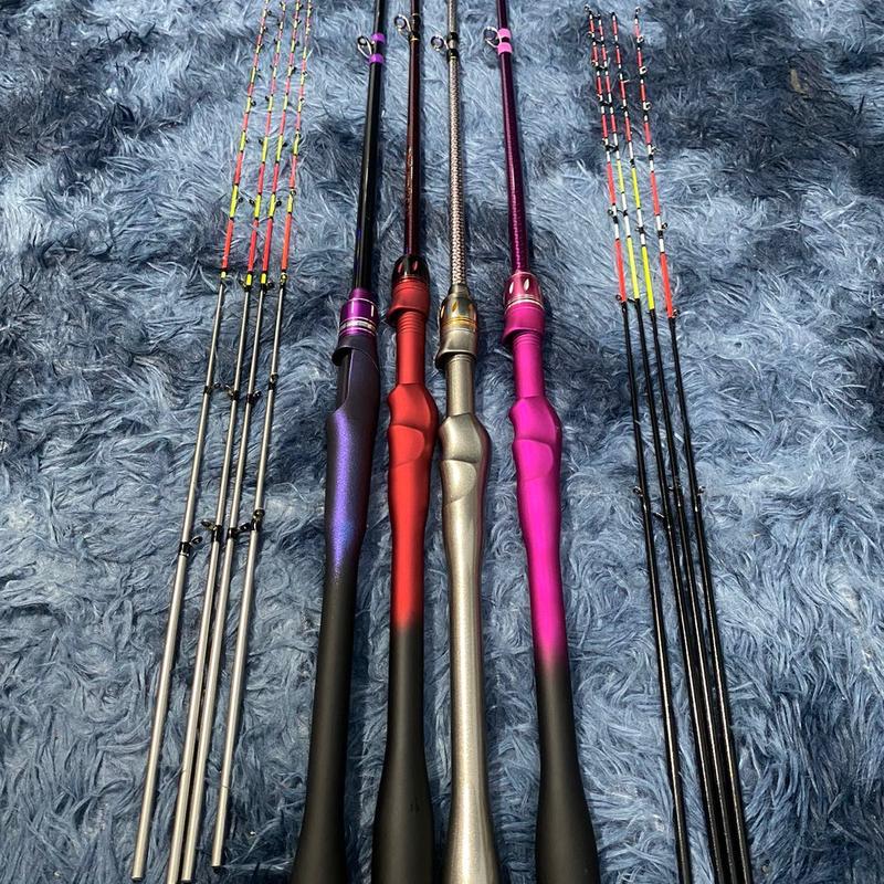 Cần Câu IKADA Câu Bè, Câu Tôm Ngọn Bán Titan, Thuỷ Tinh Tải Tĩnh > 4.5kg Có Thể Dùng Máy Đứng, Máy Ngang Đi Câu Fising