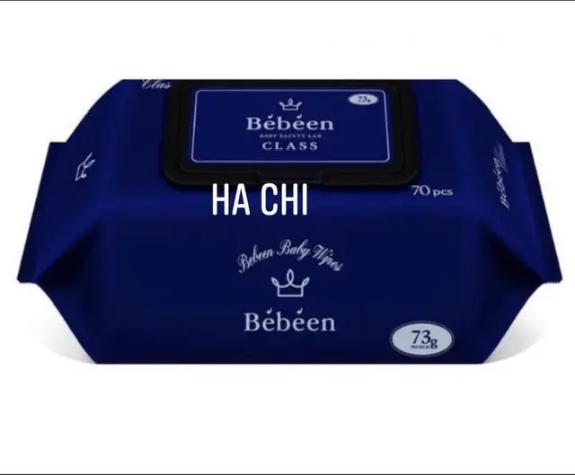 Khăn ướt Bebeen hồng 2