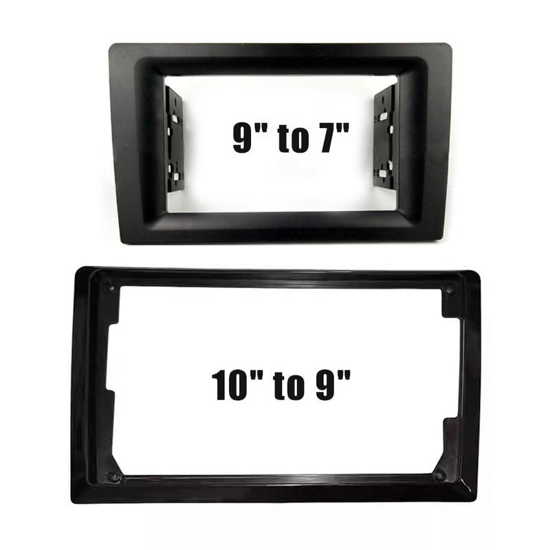 Frame Universal Head Unit Android Adapter Konverter 10 Inch ke 9 Inch / 9 Inch ke 7 Inch untuk Modifikasi Navigasi Mobil 6