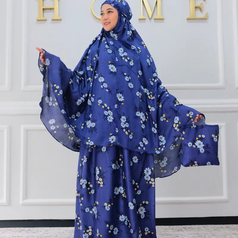 Mukena Bali Dewasa Rayon Premium ANAMI all over atasan bawahan 3