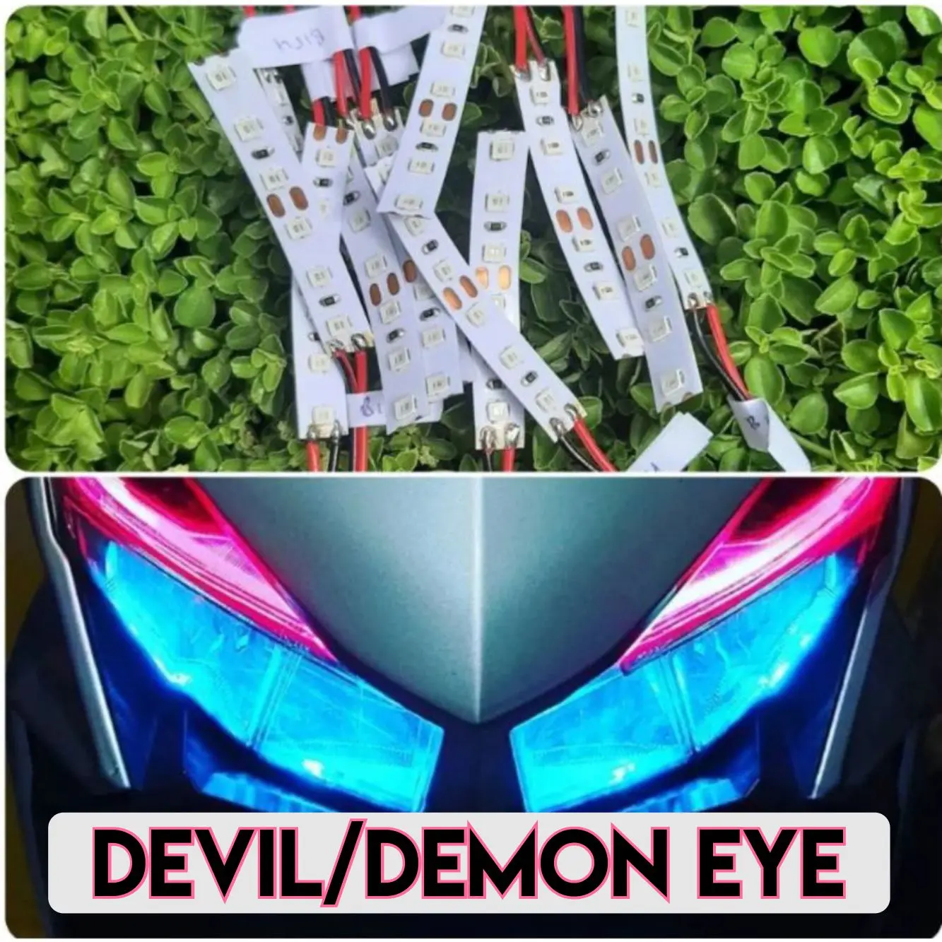 Lampu Led Demon Led Devil Eye 3Titik 6Titik - Shop | Tokopedia