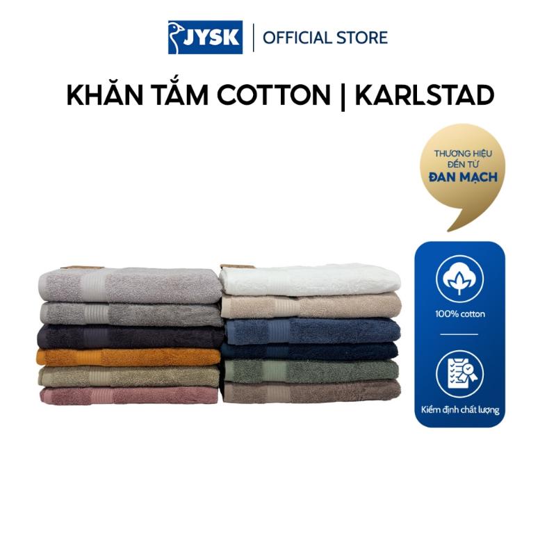 O Khăn tắm cotton | JYSK Karlstad | 40x60cm | Nhiều màu