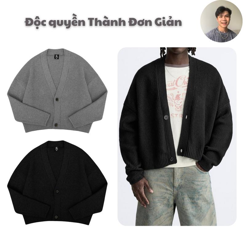   Jack Lane x Thành Đơn Giản  Áo Cardigan len Daniel Jack Lane 