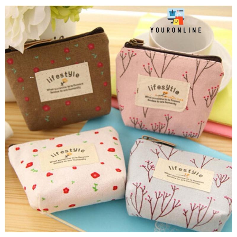Product Introduction of 1pc Small Canvas Coin Purse Mini Zipper Pouch Wallet Earphone Headset Key Storage Organizer Bag 21