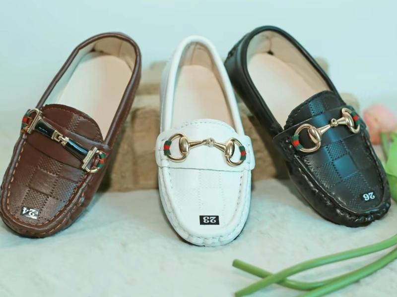  ML- Giày Lười  Giày lười Bé Trai Mềm Êm Chân : bé từ 1 Đến 10 tuổi 