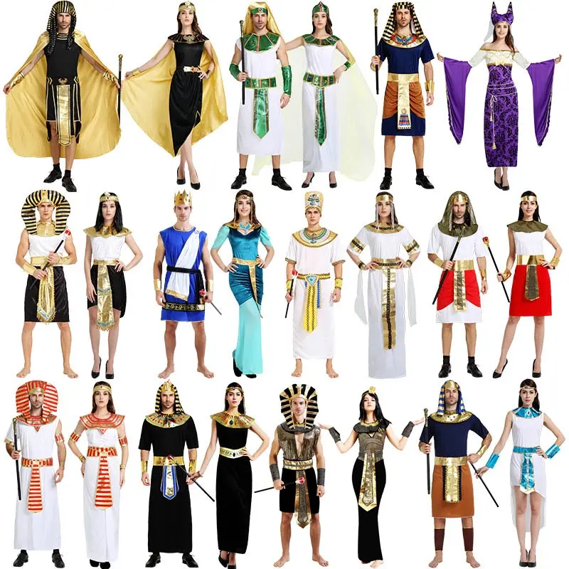 Trang Phục Cosplay Halloween, Hoàng Tử Ai Cập, Dành Cho Người Lớn