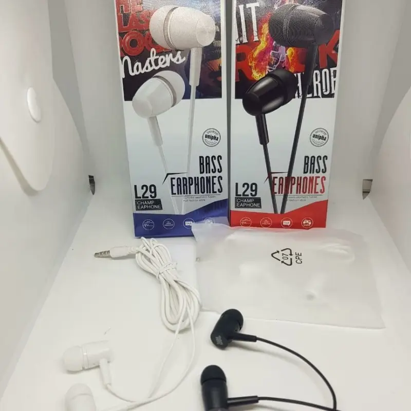 PROMO ADD Headset L29 L 29 Earphone Headphone Handsfree Super Extra Mega Power Bass In Ear Music Sport Stereo Selamat Berbelanja 6