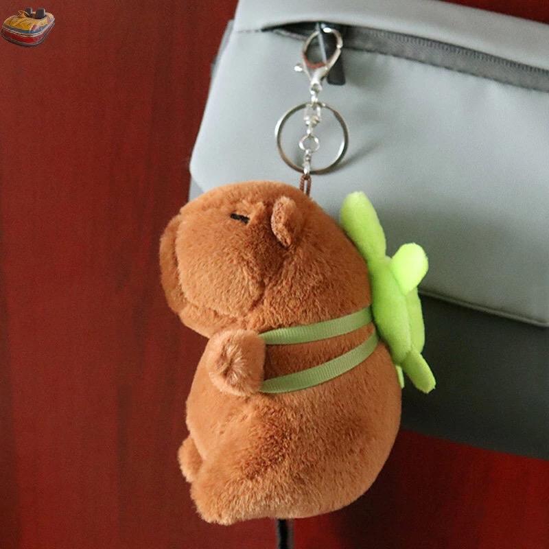  Móc khoá capybara dễ thương capybara nước mũi capybara rùa nhồi bông Women Móc Chìa Khoá Móc Khóa Nữ Women Móc Chìa Khoá 