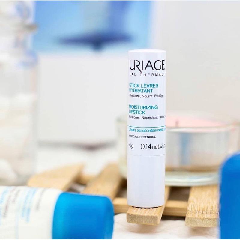 Son dưỡng môi Uriage/Son Dưỡng Môi Uriage Stick Levres Hydratant Chăm Sóc, BảoVệ Môi Khô 4g 4