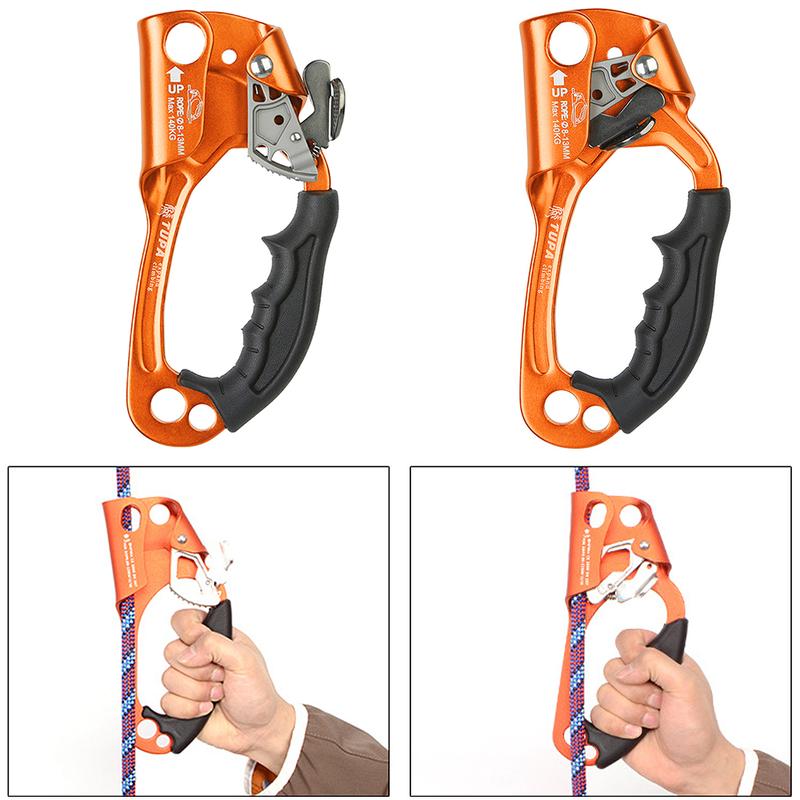 Product Introduction of Outdoor Hand Ascender Climbing Ascender 8-13mm Vertical Rope Access Climbing Rescue Caving 10