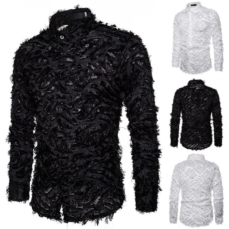 Áo Sơ Mi Dài Tay Cho Nam, Áo Sơ Mi Lông Vũ Ba Chiều Nổi Bật, Áo Cánh