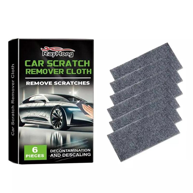 Product Introduction of 6pcs Nano Sparkle Car Cloth For Scratches Nano Magic Scratch Remover Cloth 25