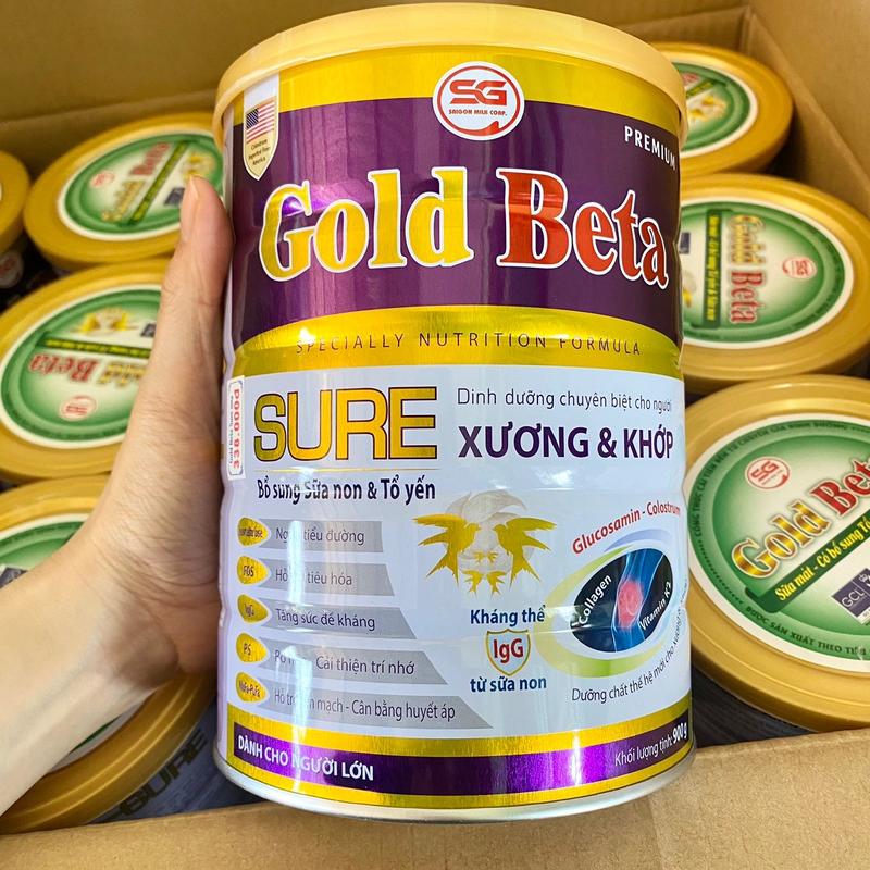 Sữa Gold Beta Sure 900g
