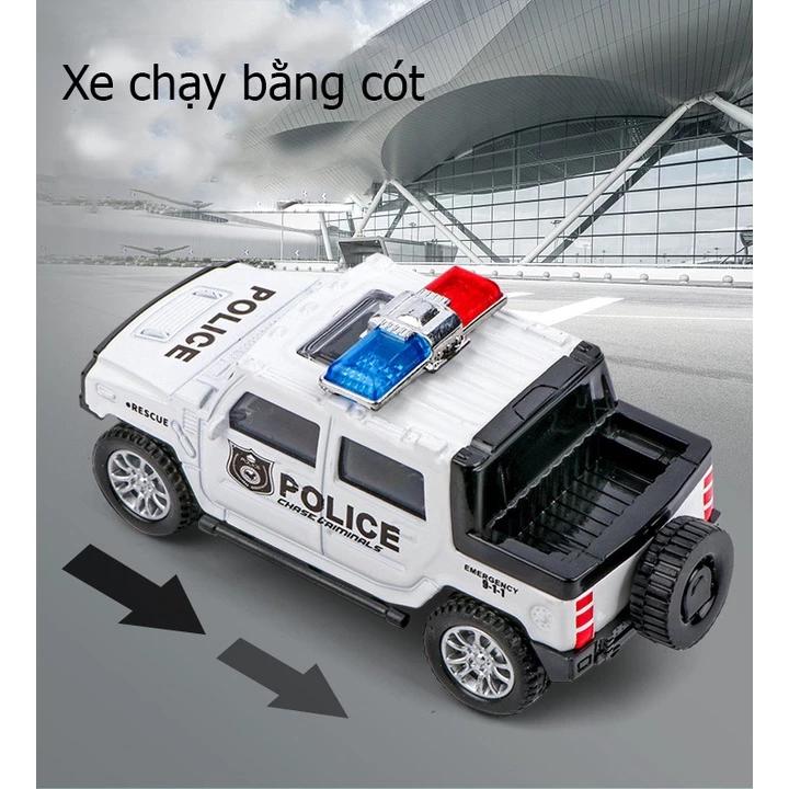 Product Introduction of Mô Hình Xe Ô Tô Cảnh Sát Mỹ STK, Xe Địa Hình STK Thiết Kế Hợp Kim Chi Tiết 11