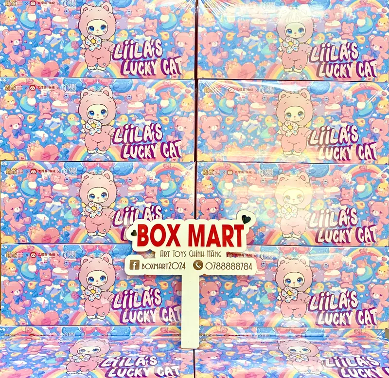 (Hàng Có Sẵn ) Liila Version Lucky Cat Nguyễn Bản Siêu Yêu Blindbox 6