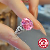 Gambar AGIAO Dua Gaya Temperamen Mode Ring 925 Perak Cincin Wanita - A, Dapat disesuaikan dari A.GIAO.ID Kab. Gresik 4 Tokopedia