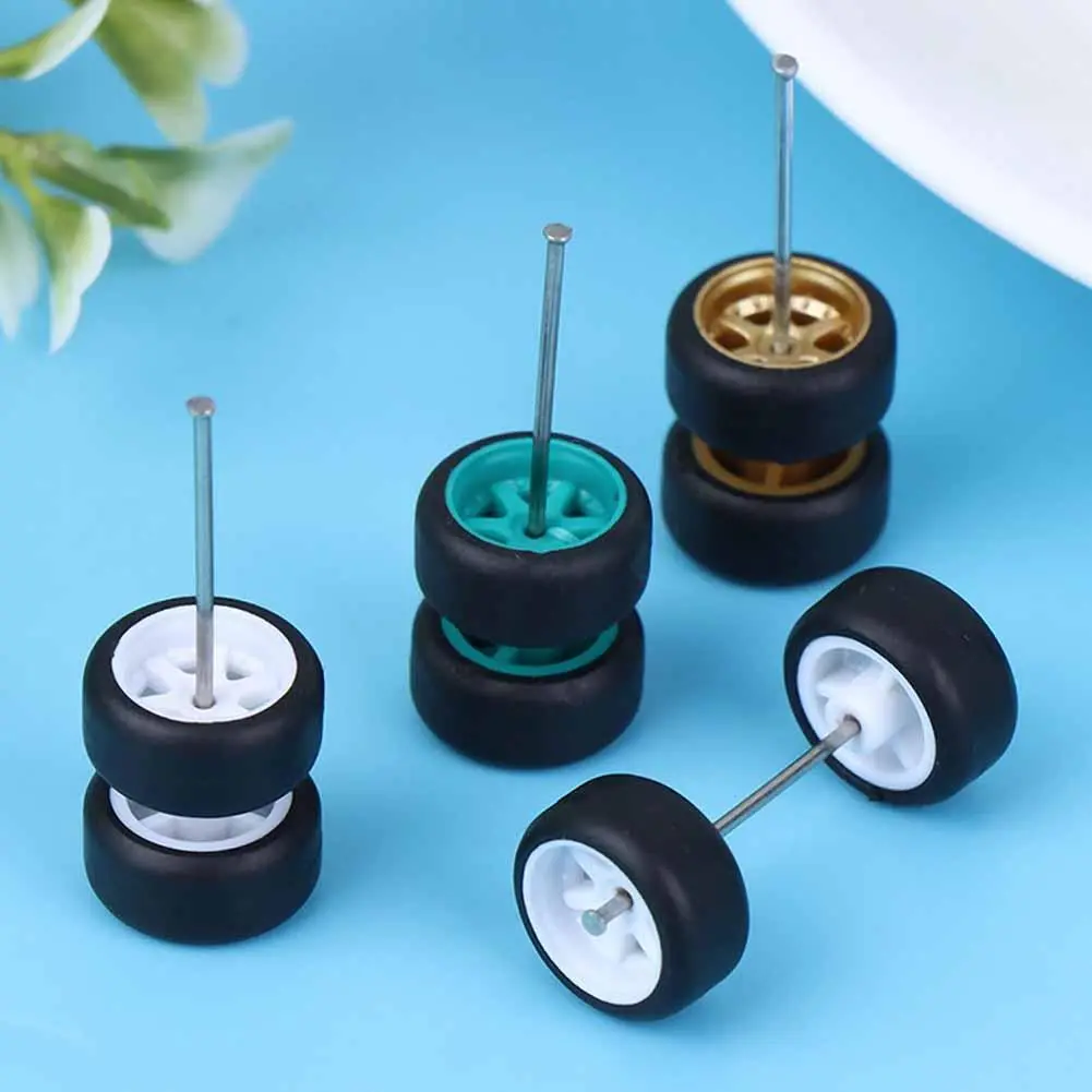 Bánh Xe Tỷ Lệ 1: 64, Cho Xe Hợp Kim, Với Lốp Cao Su, Bộ Phận Sửa Đổi, Đồ Chơi, Lốp Xe, X4F0 Thật