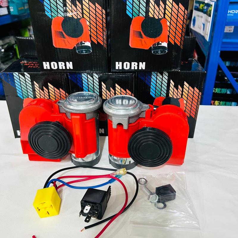Bộ còi hơi điện xe máy xe ô tô mẫu mới cực chất