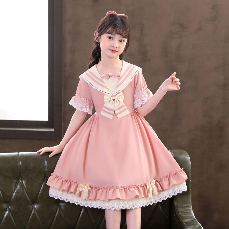 Váy Công Chúa Cho Bé Gái, Thời Trang Lolita, Có Nơ, Dài Tay, Hàng Mới Về Năm 2024, Thích Hợp Cho Trẻ Em 2