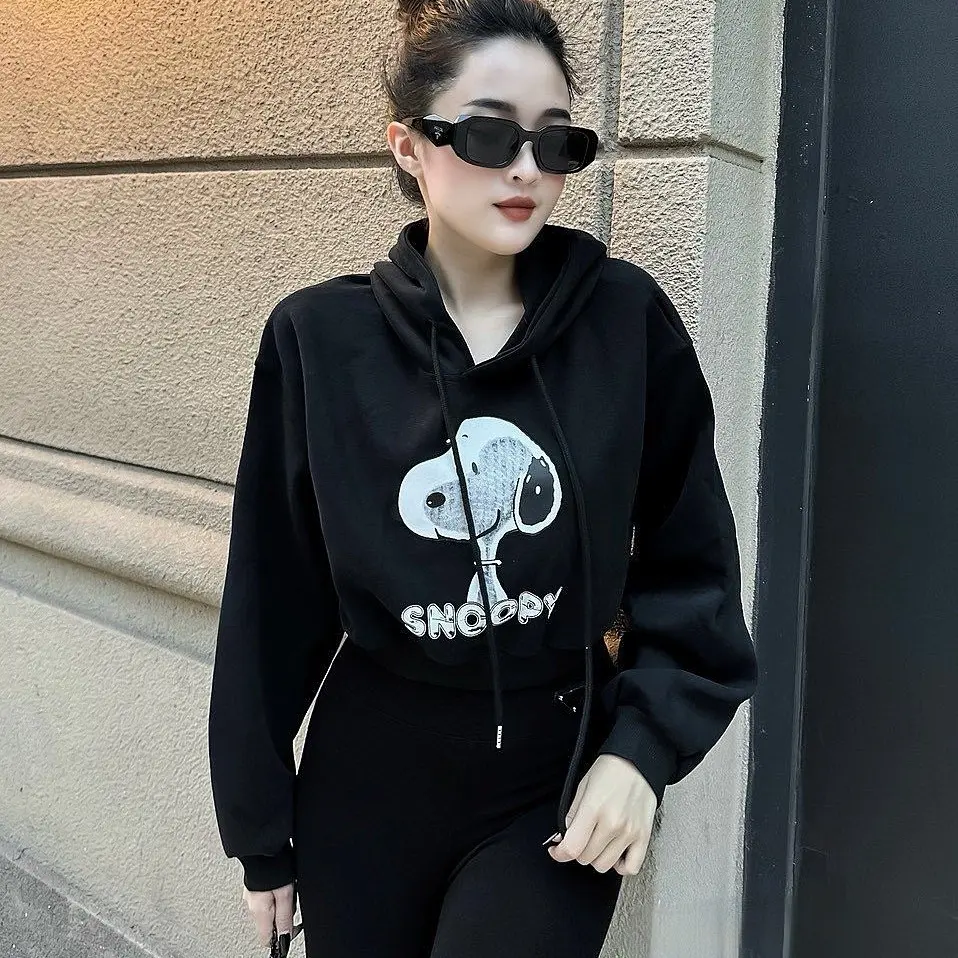 Áo nỉ mũ chó