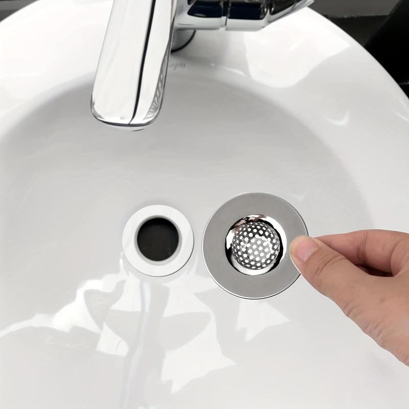 Product Introduction of Stainless Steel Sink Strainer, Round Durable Washable Sink Drain Filter, Kitchen Utensils & Gadgets 0