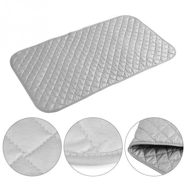 Foldable ironing pad mat blanket for table top Travelling 3