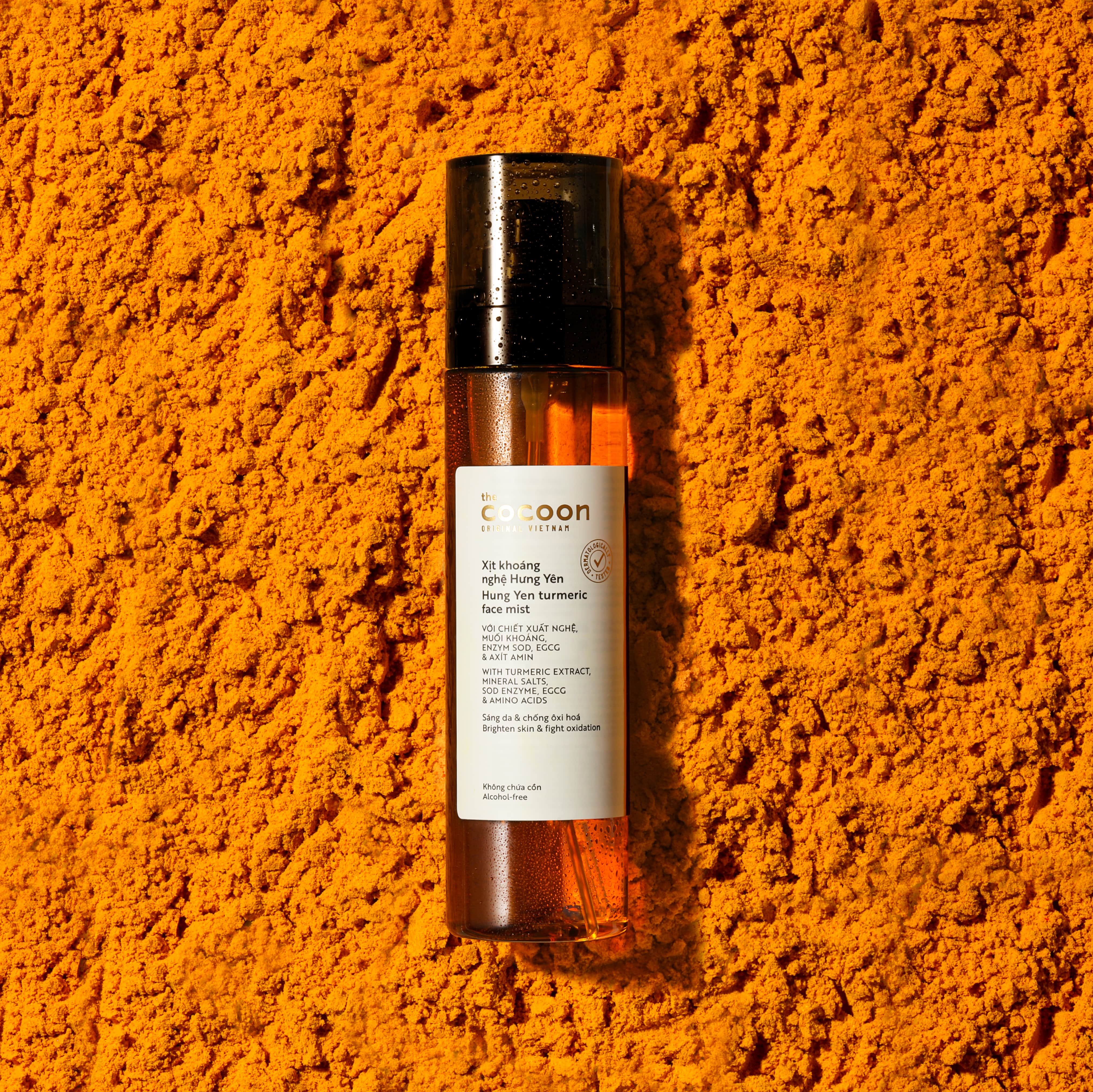 Hình ảnh Xịt khoáng nghệ Hưng Yên Cocoon giúp sáng da và ngăn ngừa oxy hóa Cocoon 130ml 4