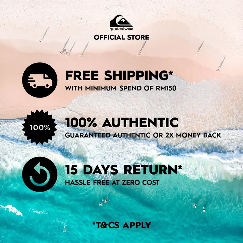 Áo Thun Quá Khổ Cho Nam, Quiksilver, Công Nghệ Mạng Sao Thổ, Samba Menswear Cotton 5