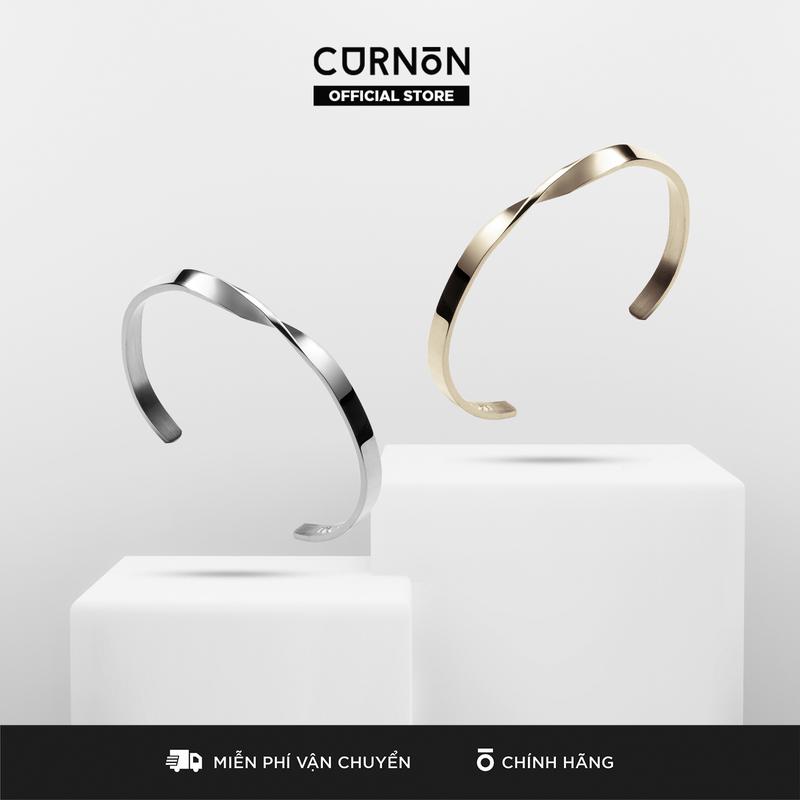 Vòng Tay Nữ Curnon Celia Cuff - Trang Sức, Phụ Kiện Đeo Tay Thời Trang - Thiết Kế Basic Kết Hợp Vòng Xoắn Cá Tính