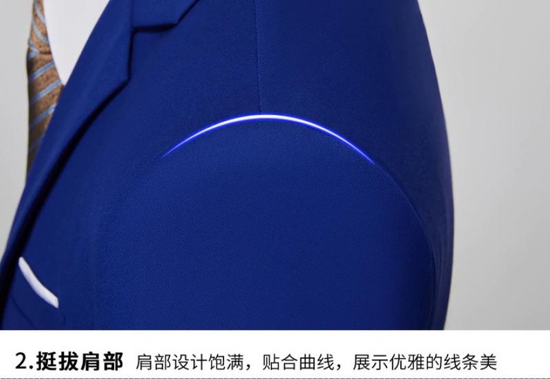 Product Introduction of (Jacket+Pants) Latest Men Suit Set Formal Blazers Slim Fit Business Tuxedo 2 Pcs Suit Groom's Wedding Dress Man Suit S-6XL 24
