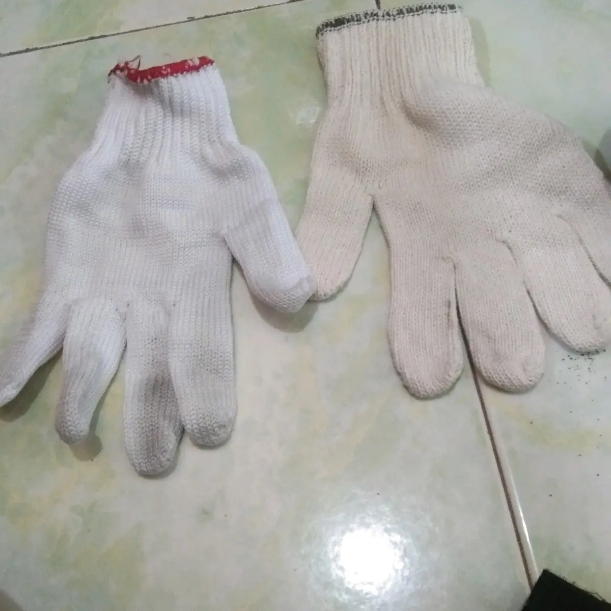 sarung tangan benang 8 abu²