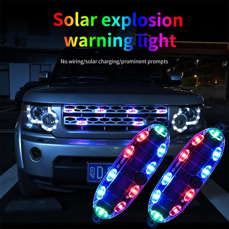 Đèn Cảnh Báo Nhấp Nháy Năng Lượng Mặt Trời, Đèn LED, Đèn Nhấp Nháy An Toàn, Đèn Đỗ Xe Ô Tô Có Thể Điều Chỉnh Đèn Cảnh Báo Phía Hậu, Đèn Nhấp Nháy An Toàn, Thích Hợp Cho Cảnh Báo