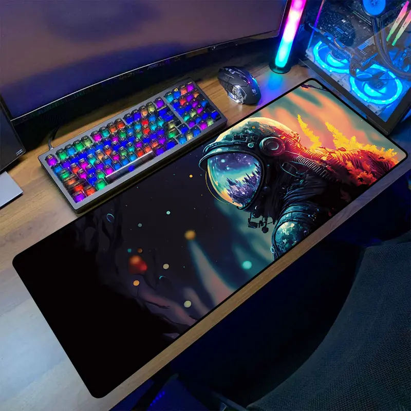 Lót chuột anime phím tắt văn phòng cỡ lớn 90x40 80x30 pad chuột anime siêu đẹp bền bảo hành 1 năm mã LC3 7
