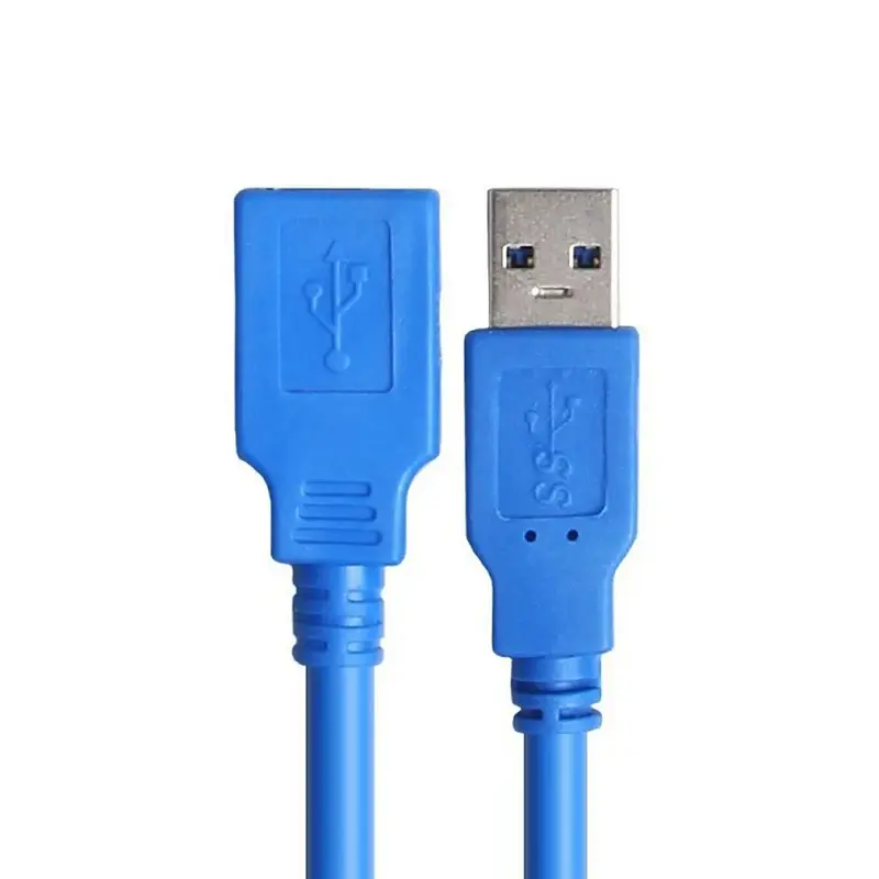 Cáp mở rộng USB 3.0, chiều dài 0.3M-5M, Cáp dữ liệu USB 3.0, Cáp mở rộng nam sang nữ, Thích hợp cho máy tính xách tay, máy chơi game PC, chuột USB