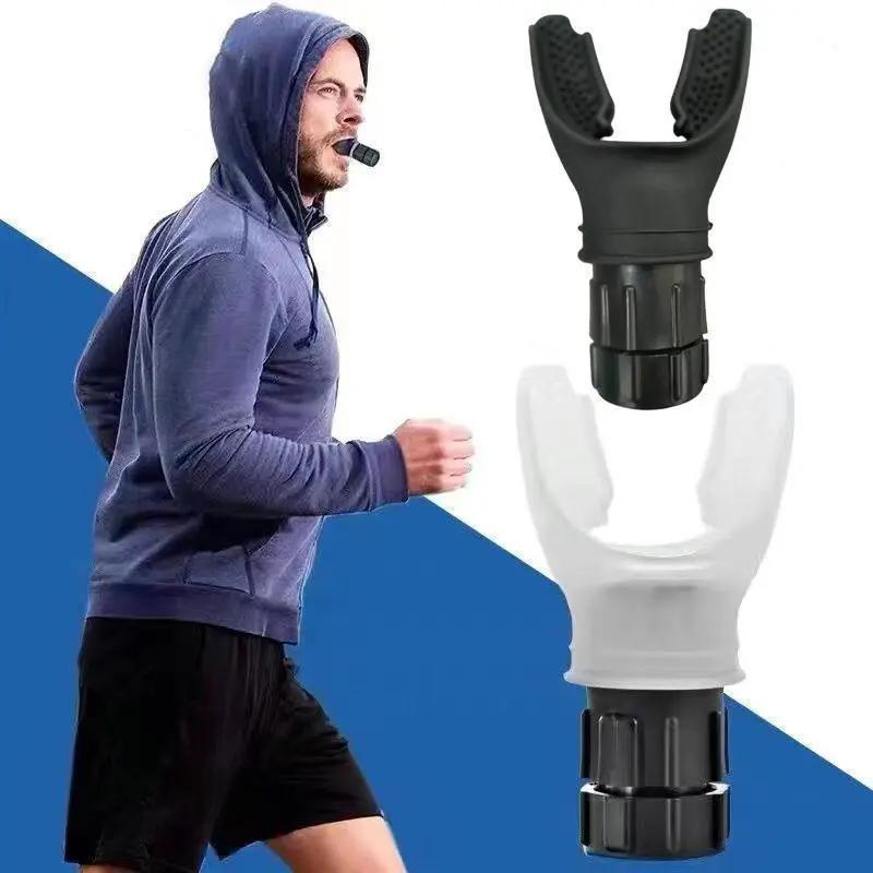 Portable Breathing Trainer, Adjustable Breathing Resistance Tool, Breathing Training Tool for Home Gym Workout, Fitness Equipment 6