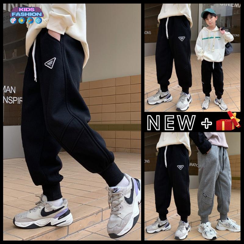 Quần nỉ bé trai 14-45kg.Quần thu đông cho bé trai mẫu chữ WEAR.Quần dài cho bé trai. D26