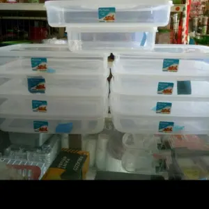 Kotak Donat KMP - Mutiara pack 2000mil  - Box Serbaguna - bekal - kotak makan - Wadah Dengan Tutup