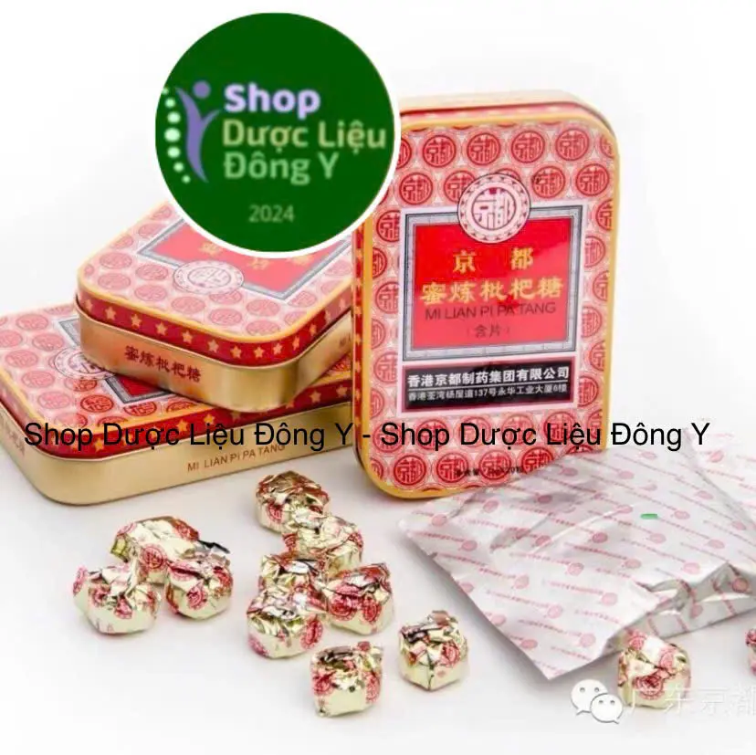 [Hàng Chính Hãng, Loại 1] NGẬM HO XUYÊN BỐI TỲ BÀ - KẸO MẬT LUYỆN TỲ BÀ 40G - 20 Viên  Candy